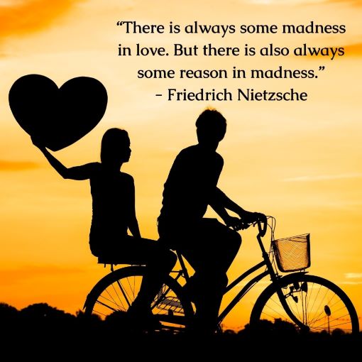 MP 409 Wise Words Email silhouette of couple riding a bicycle