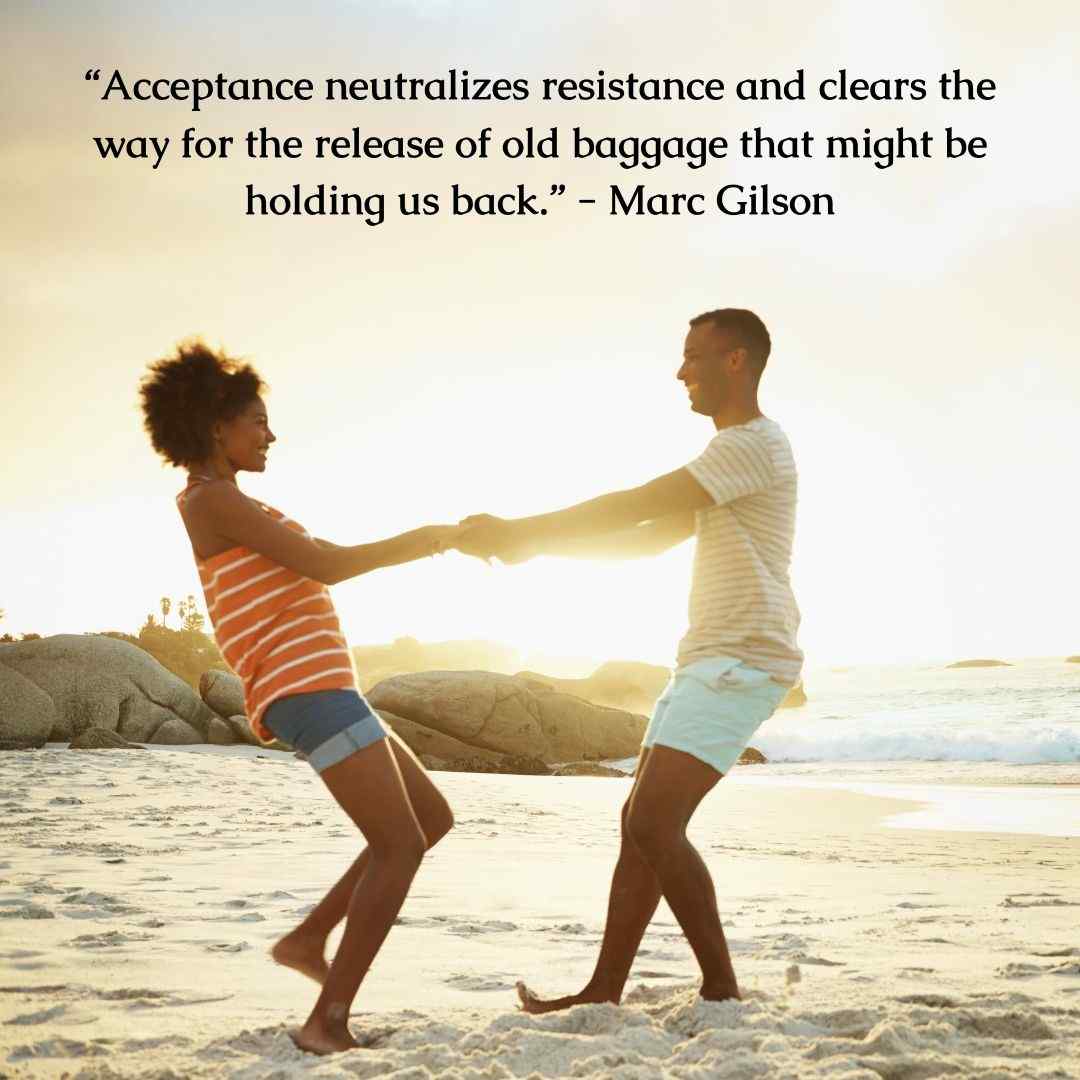 MP 412 Wise Words Email man and woman happy on a beach